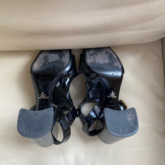Prada Patent Leather Sandals - Picture 3 of 4